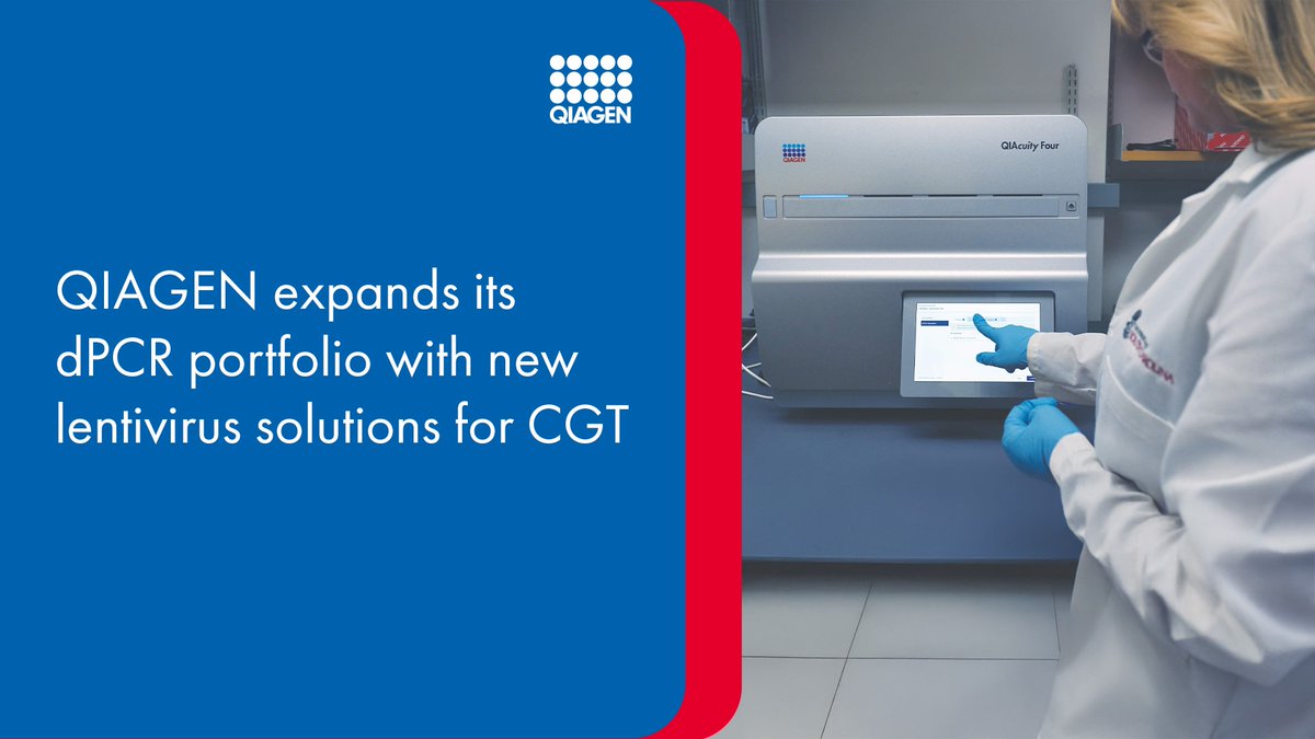 🎉 Exciting news! We are expanding our digital PCR portfolio to address growing quality control demands in cell and gene therapy manufacturing. Learn more 👉 tinyurl.com/bdf4mcj2