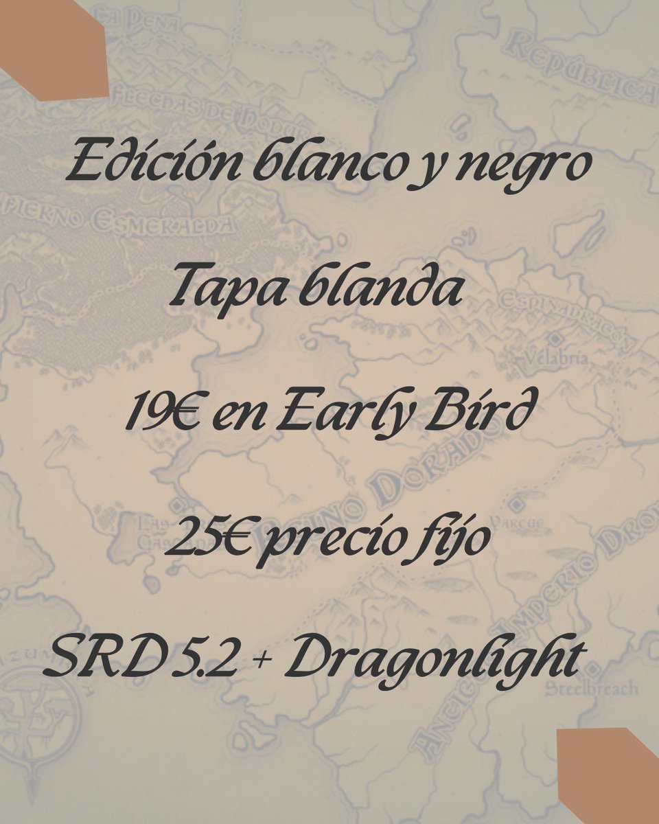 Mientras se terminan las ilustraciones de Dragonlight, vamos a ampliar el mecenazgo con esta nueva edición que esperamos que os encante. El mecenazgo de esta nueva edición empezará el 5 de mayo y en el Early Bird estará a 19€ ¡no os lo perdáis! ✨🐉
