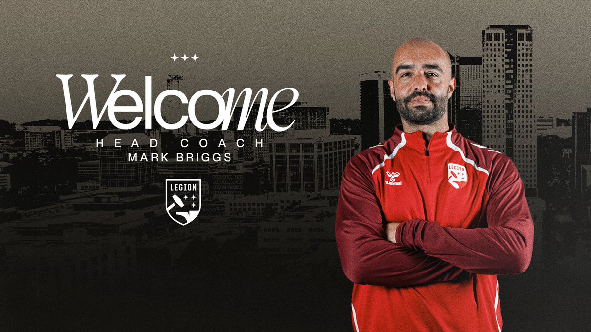A new chapter begins. 📖

Birmingham Legion FC welcomes Mark Briggs as its new head coach!

📰 bit.ly/4jWWMd5