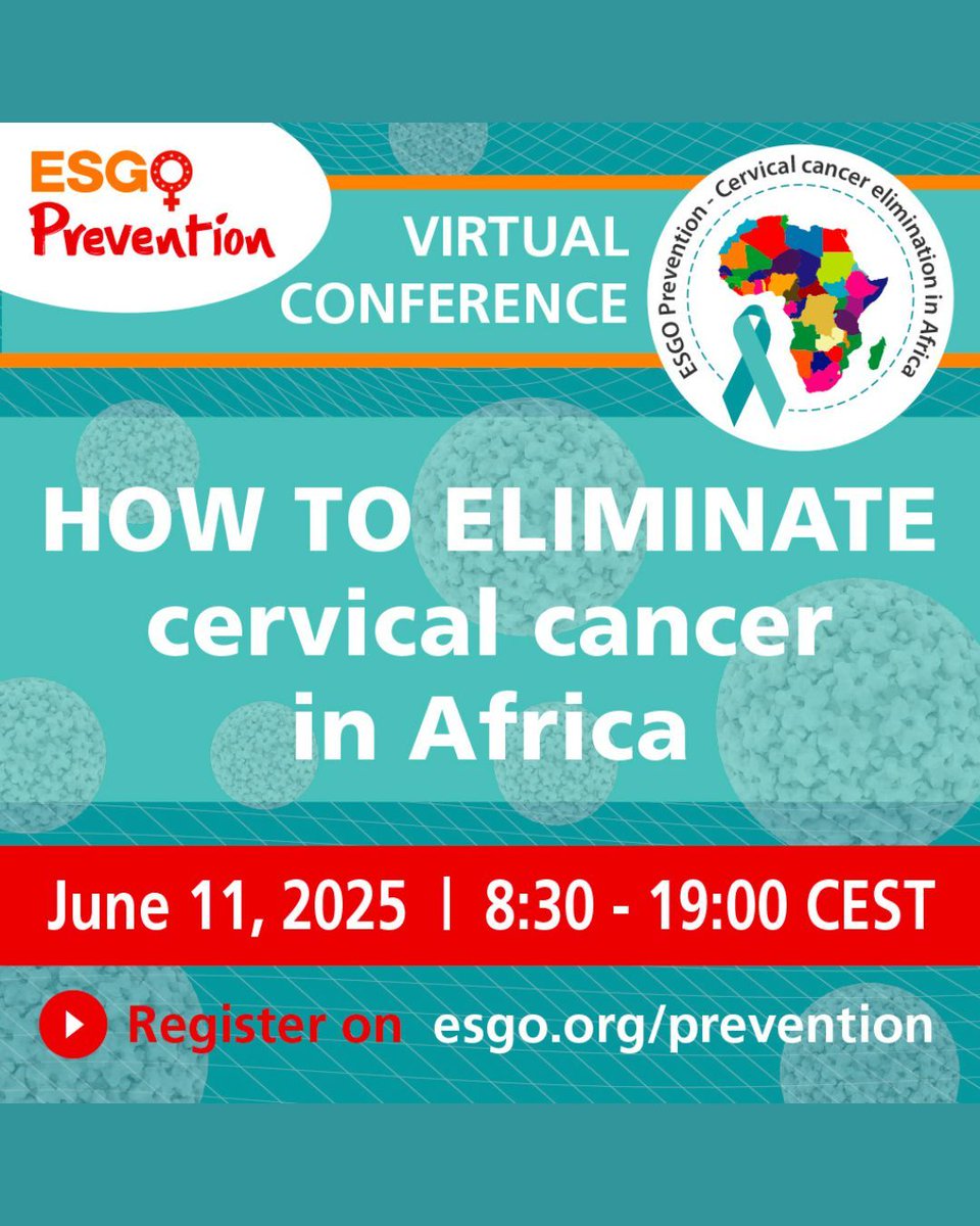 Join the ESGO Prevention Committee &amp; global &amp; regional experts at our 2nd How to Eliminate Cervical Cancer in Africa online conference this June!

We’re looking forward to a full day of discussions on vaccination, screening, colposcopy, treatment of pre-invasive disease in a