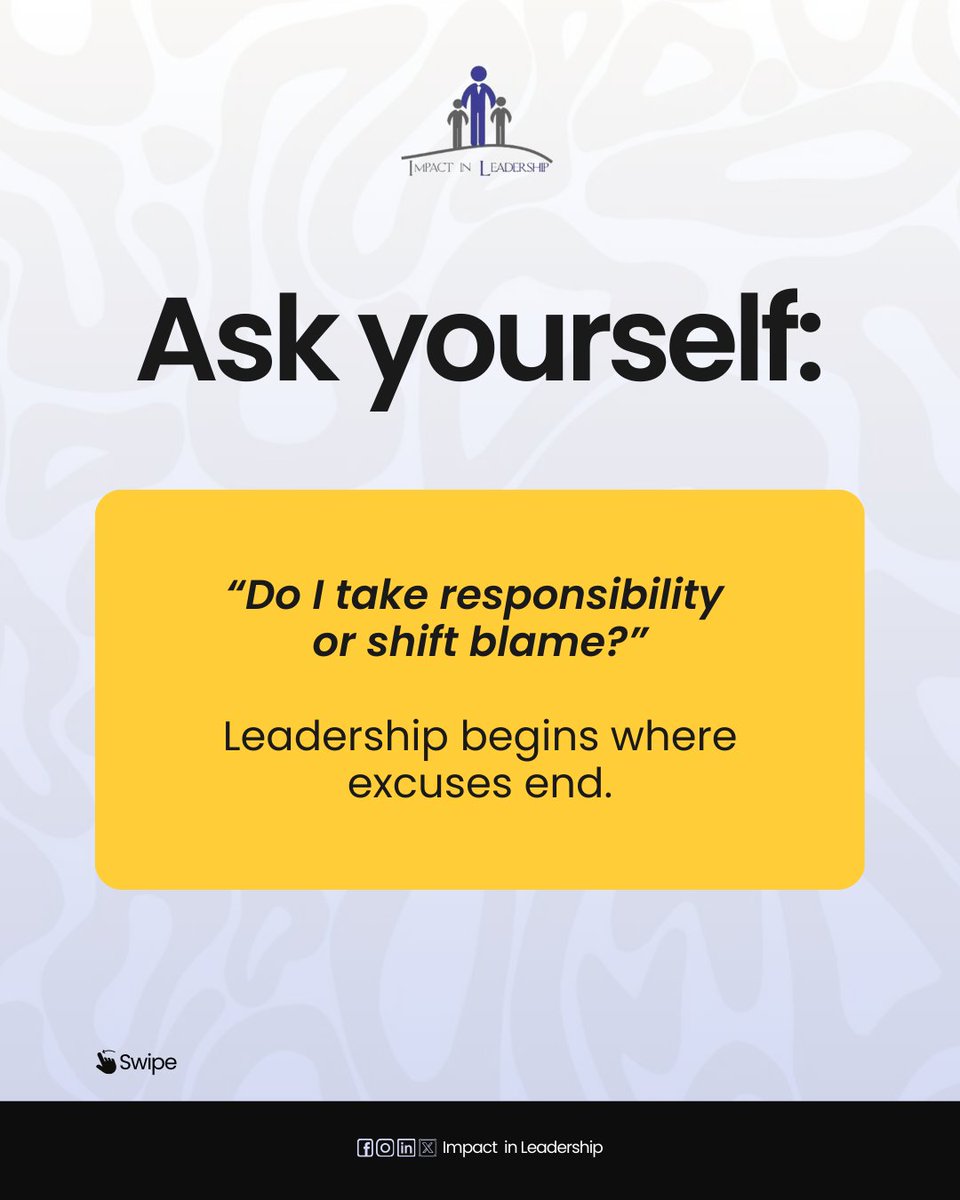 IILFoundation's tweet photo. Leadership is more than titles, platforms, or being in charge. It’s a commitment to serve, grow, and take responsibility — even when no one’s watching. Swipe through and reflect. Real leadership starts with you.

Tag a leader in progress. 👇 #IILF https://t.co/sqPvDNqs2U