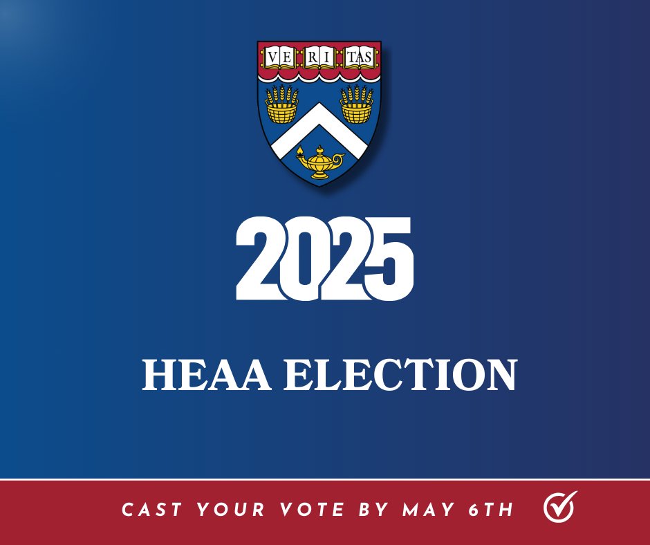 Calling all degree holders: Voting is now open for the 2025 HEAA Board of Directors election! Make your voice count and help shape the future of our HEAA community. Voting closes May 6, 2025. Learn more about the candidates and vote: bit.ly/3YX0n2y