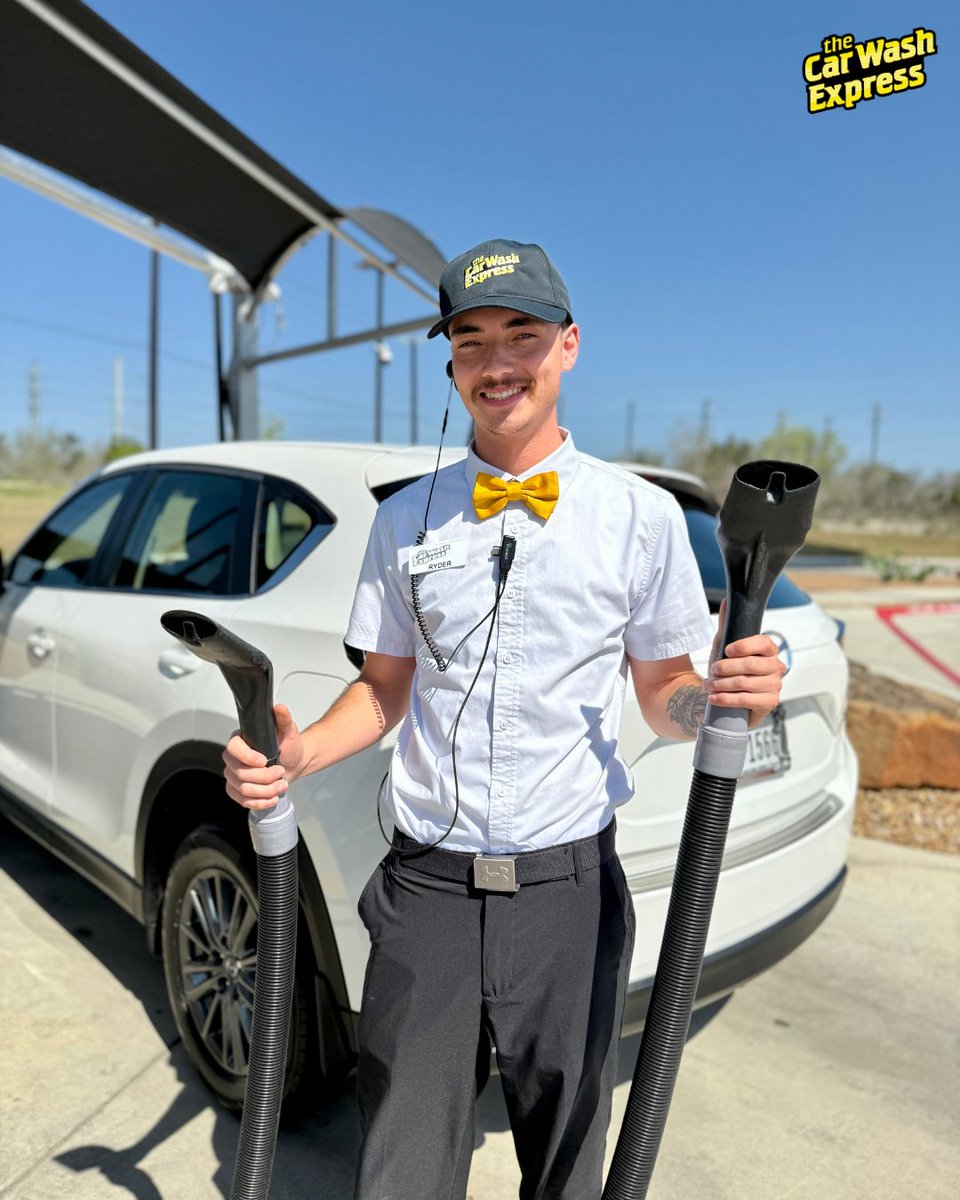 thecarwashexp's tweet photo. 🚗✨ Keep your ride fresh at The Car Wash Express! Every wash includes free bug prep, vacuums, towels, window cleaner &amp; air freshener.

It’s the little details that make a big difference!

#CarCare #CleanCar #ExpressWash #SanAntonio https://t.co/cmXPTLkmNw