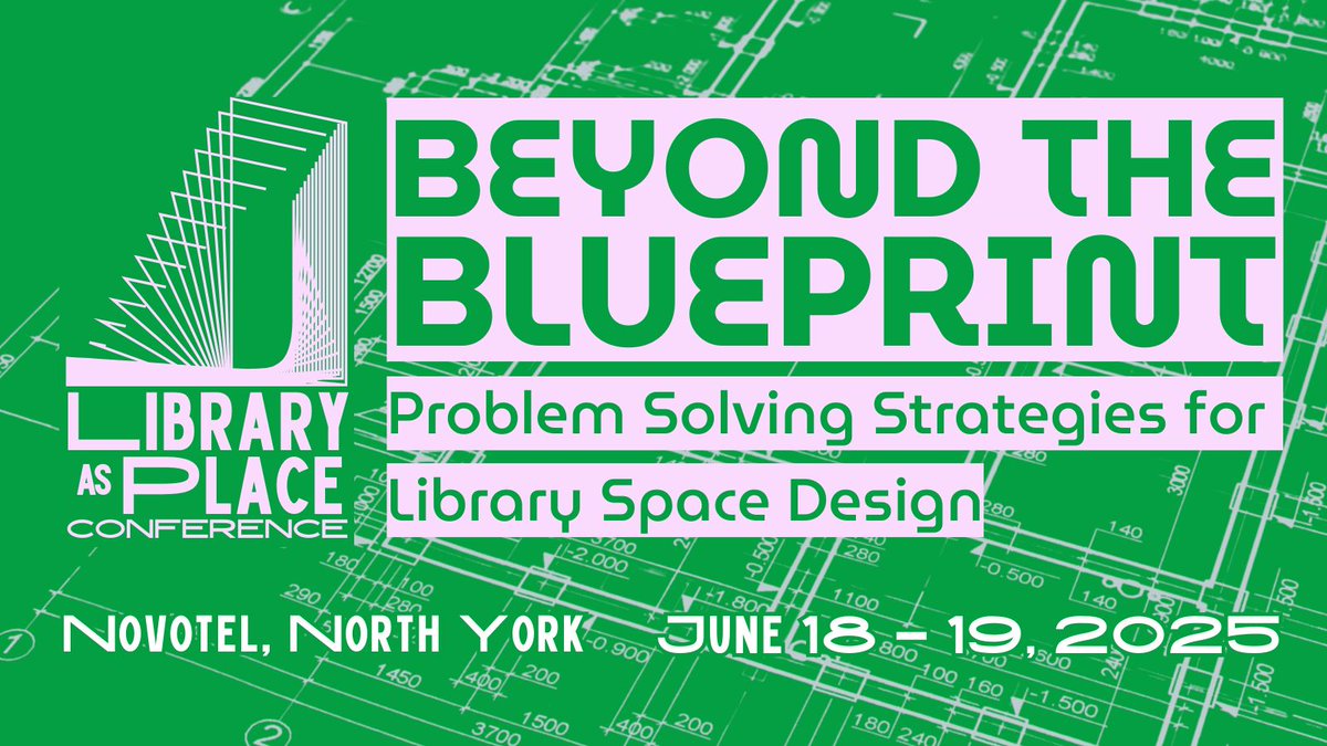 The must-attend event for anyone involved in library space planning and design is back! The Library as Place Conference is happening June 18-19 and we want you to take advantage of our early bird rates while they last! Register: bit.ly/4cWIBCn