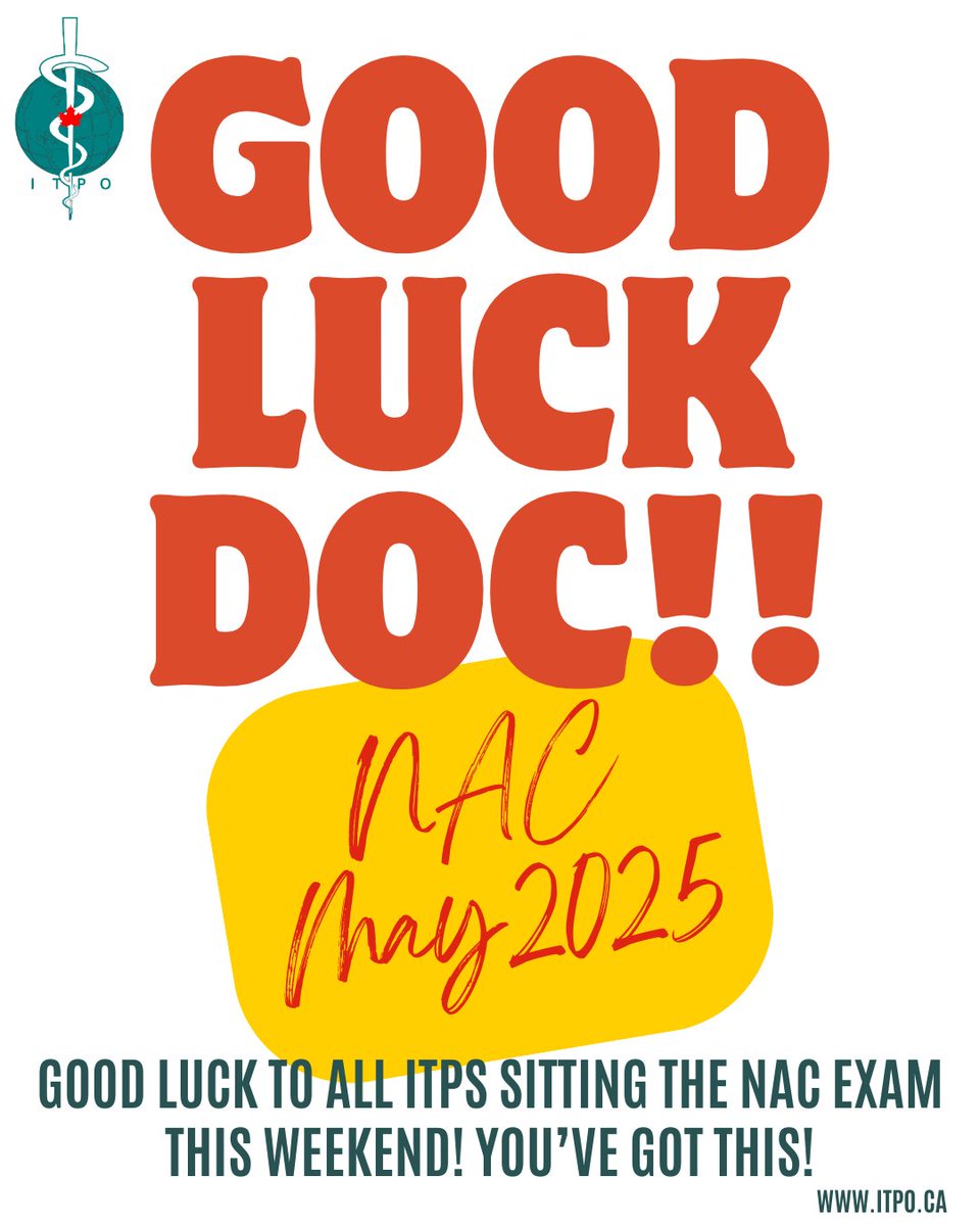 Wishing all NAC candidates the best of luck this weekend! 💪 You've worked hard to prepare for the National Assessment Collaboration exam, and now it's time to shine. Stay focused, trust your knowledge, and take it one question at a time. We're rooting for you! 🍀 #NAC2025