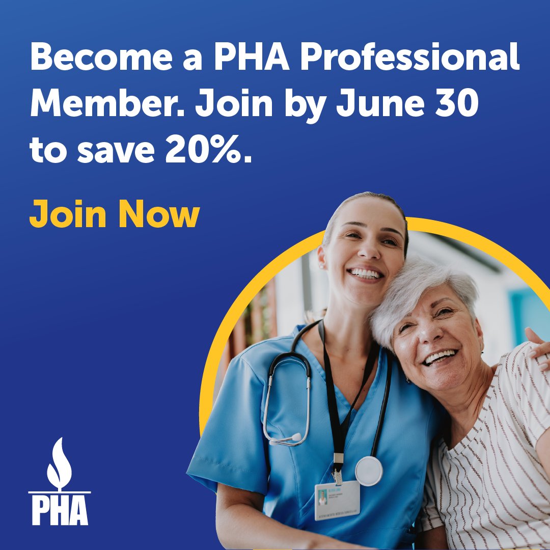 PHAssociation's tweet image. Join the PHA community of health care professional members and gain access to patient-centered education and clinical resources.
Sign up by June 30, 2025, to take advantage of a special 20% discount off your first year of membership.
ow.ly/ZTF250VHqP6