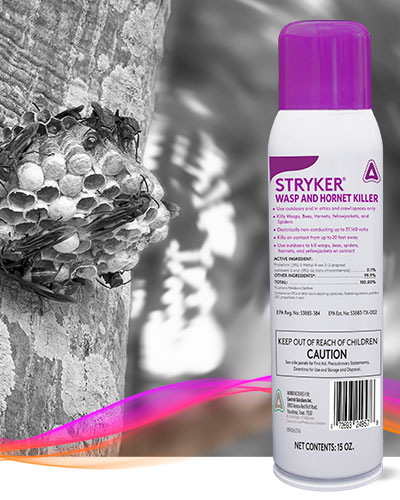 csi_pest's tweet image. Uninvited guests? Take back your space with Stryker Wasp &amp;amp; Hornet Spray! With powerful knockdown and long reach, you can eliminate nests from a safe distance. Keep your home and family protected—find Stryker at your local distributor!

#StrykerStrong #WaspFreeZone #HornetControl