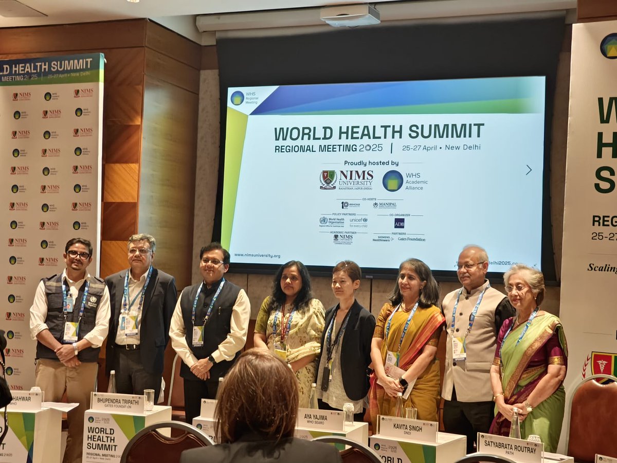 Gates Foundation India (@bmgfindia) on Twitter photo The #WHSNewDelhi2025 session on 'Kala-azar free future: India’s story of success and sustainability' highlighted the importance of early detection, collaboration, and resilient surveillance in sustaining Kala-Azar elimination.
<a href="/Dr_Tripathi/">Dr. Bhupendra Tripathi</a>, Deputy Director, Infectious Diseases & The #WHSNewDelhi2025 session on 'Kala-azar free future: India’s story of success and sustainability' highlighted the importance of early detection, collaboration, and resilient surveillance in sustaining Kala-Azar elimination.
<a href="/Dr_Tripathi/">Dr. Bhupendra Tripathi</a>, Deputy Director, Infectious Diseases &