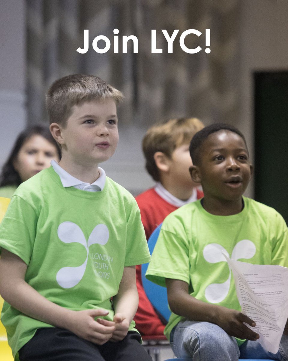 🎺JOIN LYC! 🎺

Sign-up is now open for July &amp; September auditions!

If you live in London and like to sing, we'd love to meet you ☺️ 

Find out more and sign up now: londonyouthchoirs.com/audition-sign-…