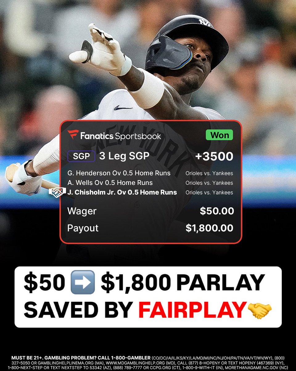 Fanatics Sportsbook tweet media