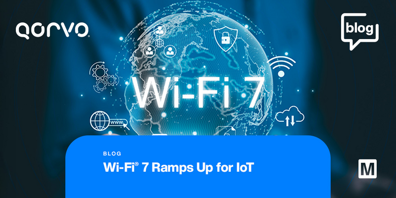 MouserElecEU's tweet image. Wi-Fi 7 brings significant performance enhancements that improve #IoT applications beyond throughput. 🔝
With new features for improved efficiency, @QorvoInc&apos;s Wi-Fi 7 front-end #modules make it easy to upgrade designs to the latest Wi-Fi technology. 📶
mou.sr/4ir7qYc