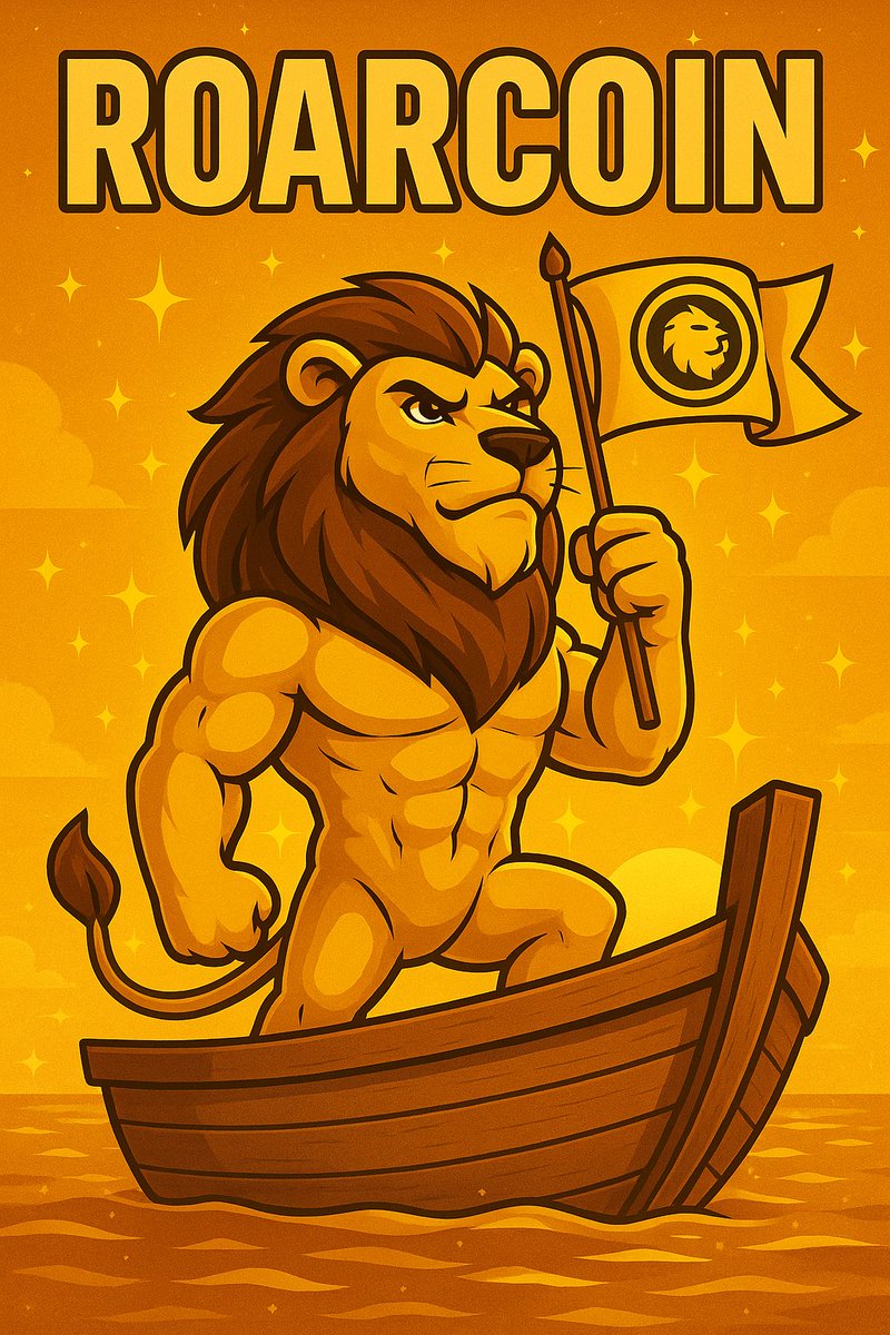 Roarcoins's tweet photo. The jungle speaks… ROARCOIN is roaring louder than ever! 🦁🔥
Want your share of the treasure?

1️⃣ Follow
2️⃣ Smash that Like ❤️
3️⃣ Repost it LOUD 🔁
4️⃣ Drop your wallet below 💼

The pride is growing. Don’t get left behind!
#memecoin #crypto https://t.co/xJqXu93js8