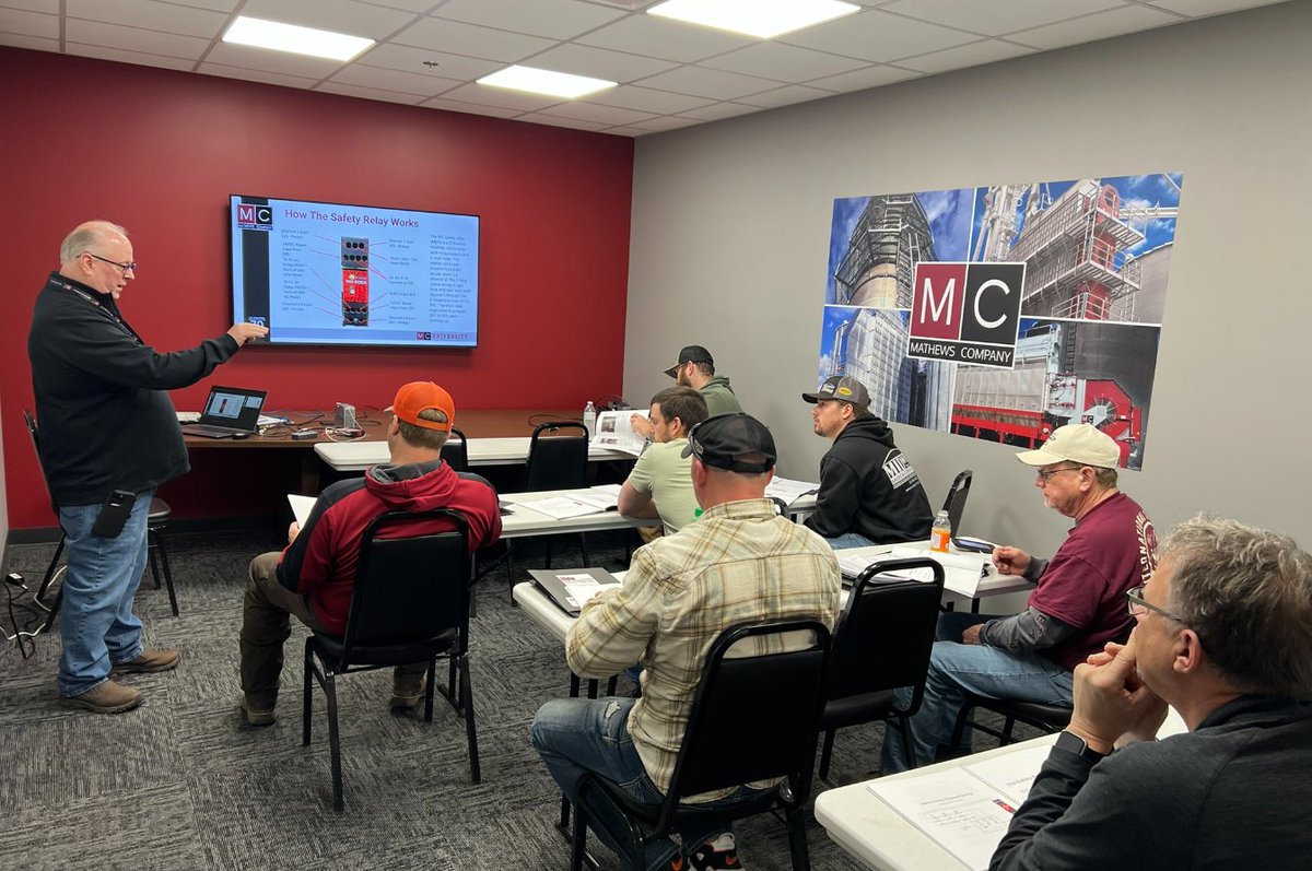 Mathews Company tweet media