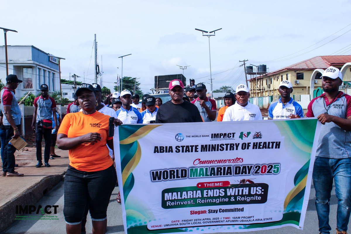 PanAfricare_Ng's tweet photo. To commemorate #WorldMalariaDay,  the IMPACT Project carried out 8 sensitization outreaches across Abia state, distributed LLINs and delivered free malaria testing and treatment to community members. 
Together, we will eliminate malaria and build healthier communities in Abia. https://t.co/BXXdF4EL5u
