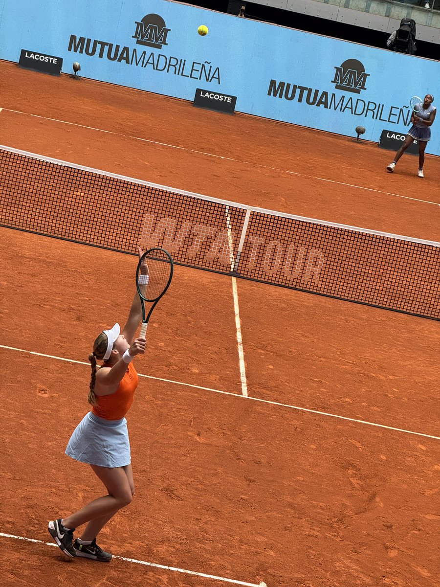 My favorite photo from the match today! #MMOPEN
