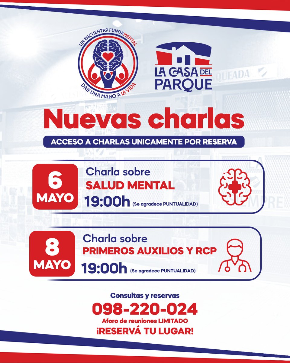 PasionTricolor1's tweet photo. CHARLAS GRATUITAS

Con profesionales de primer nivel

Últimos cupos 👇🏻🔵⚪️🔴 https://t.co/9H3BahkXov