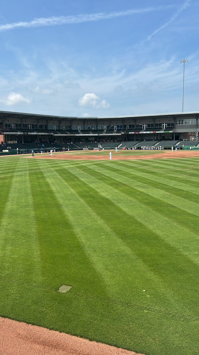 Beautiful day for baseball