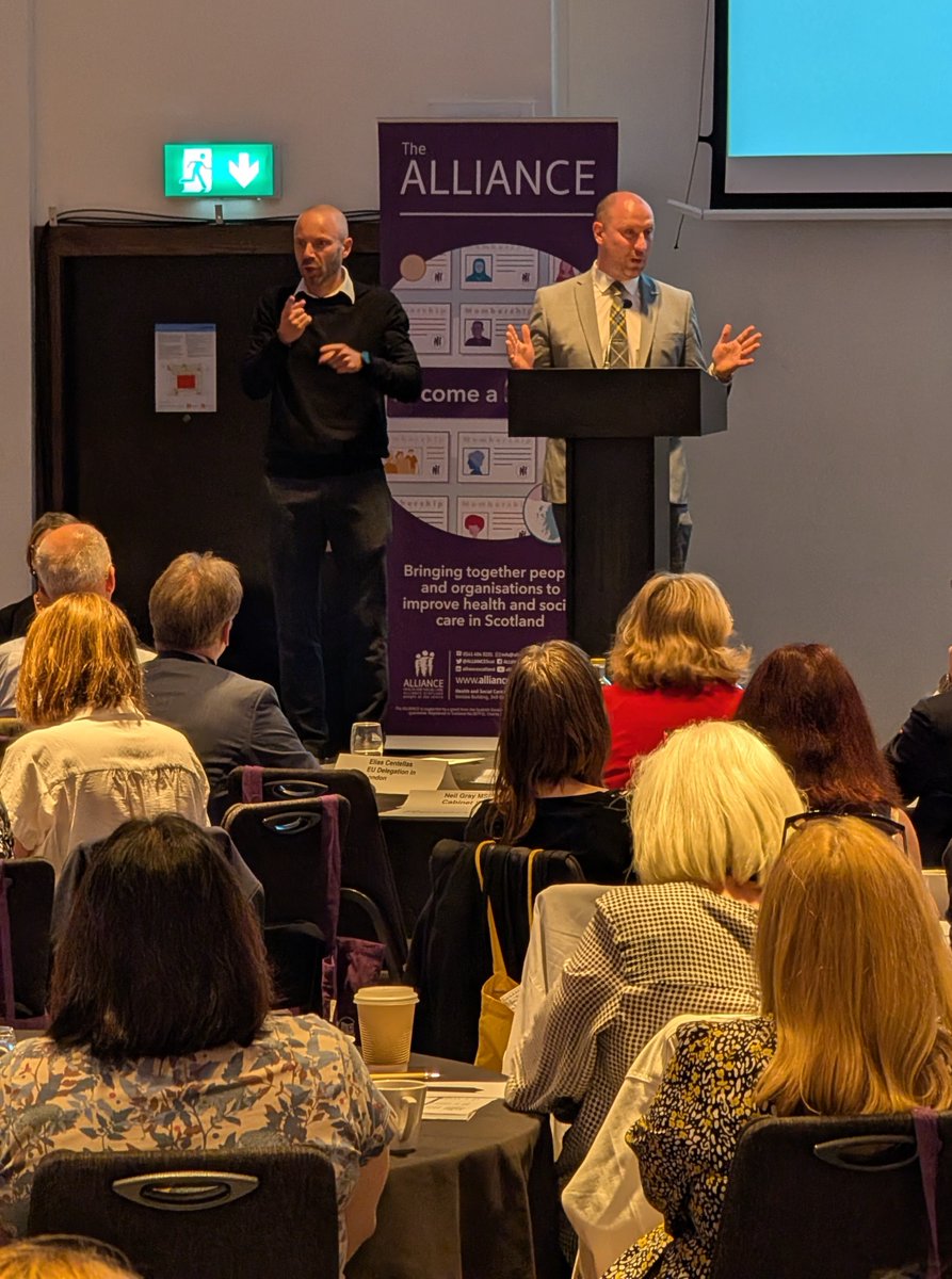 Health Secretary <a href="/neilcgray/">Neil Gray MSP</a> joined representatives from the third sector and health professionals at the ALLIANCE annual conference to discuss health and social care reform and tackling health inequalities.