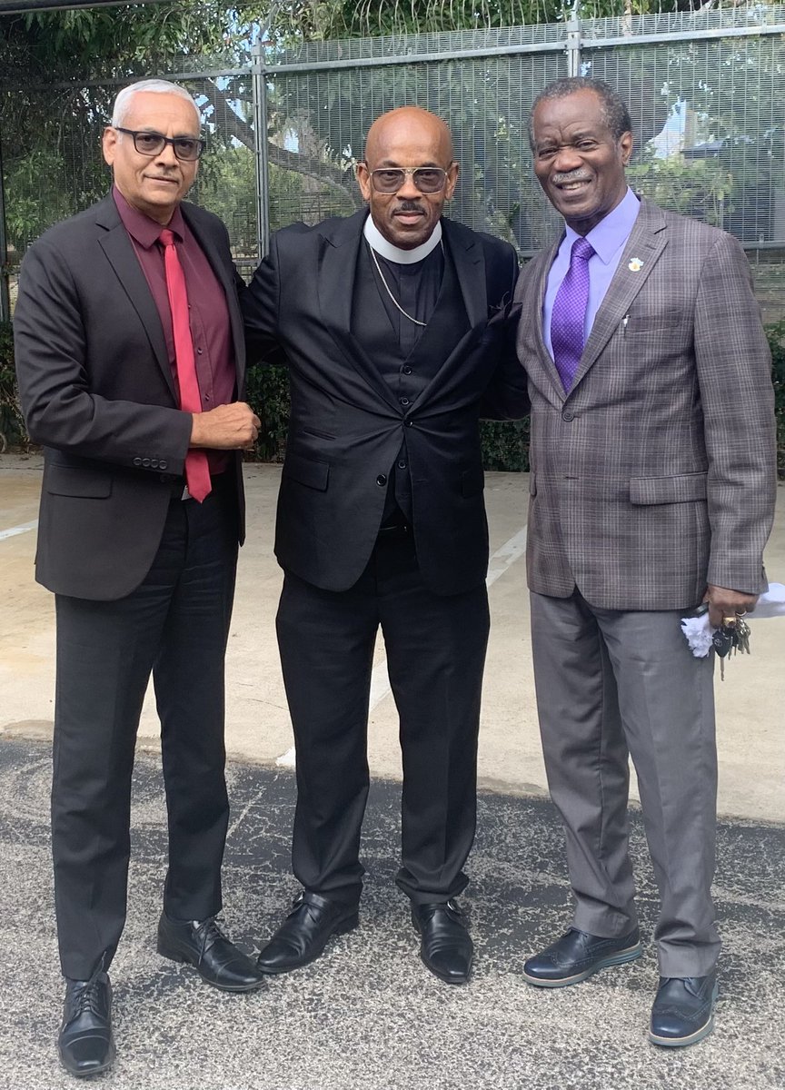 vjogee's tweet image. Apostle Junior Maloney &amp;amp; Apostle Vernon Duncan. Great Servants of God