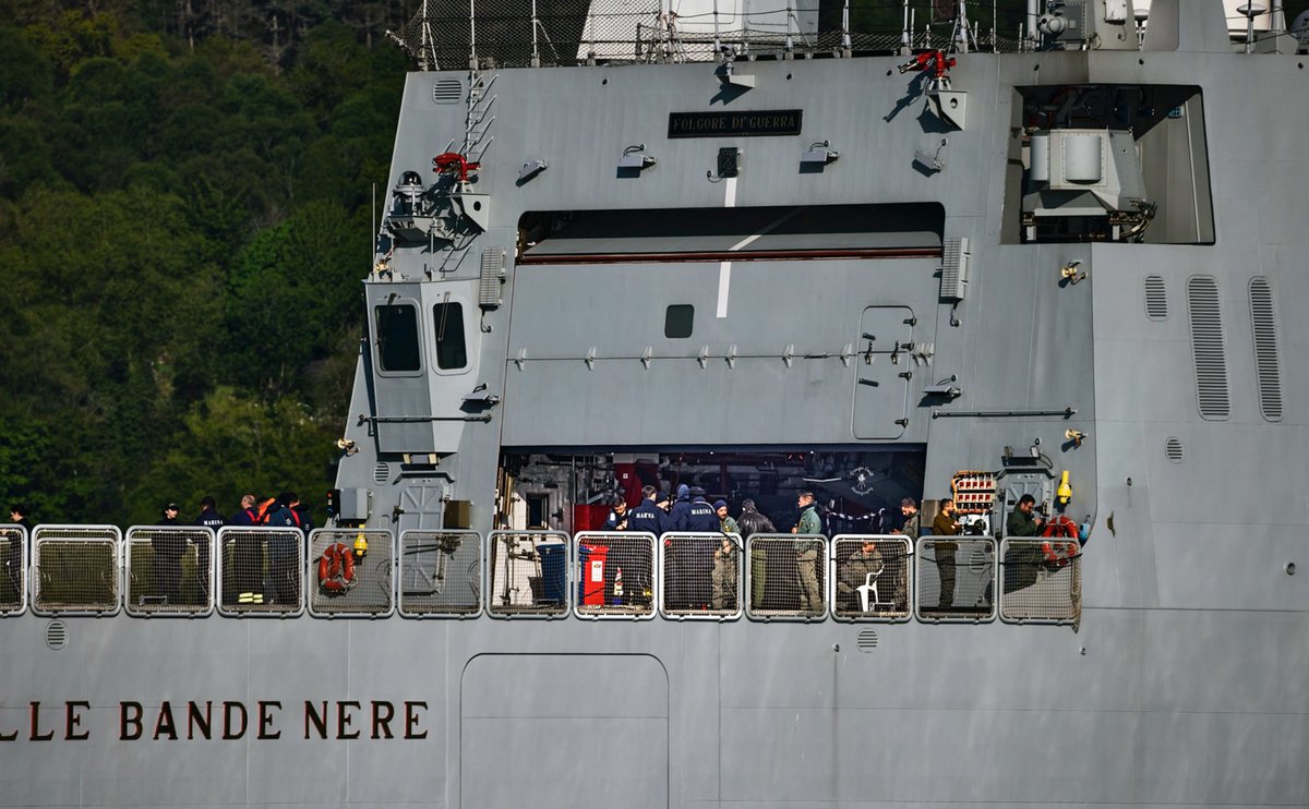 DougieCoullPix's tweet photo. Few edits so far from today’s outing 🙂
#shipping #hmnbclyde #formidableshield2025 #formidableshield #italiannavy #navy #militaryexcercise https://t.co/RI9SP1eE82