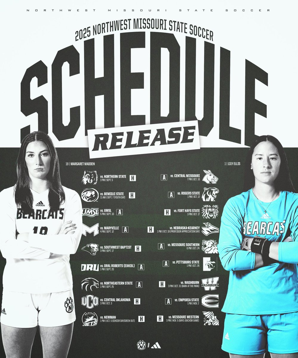 Mark your calendars — our fall soccer season schedule is LIVE! ⚽️📣 We can’t wait to hit the field in September! 🙌

#oabaab💚🐻🐱 #onemore #respectthepaw