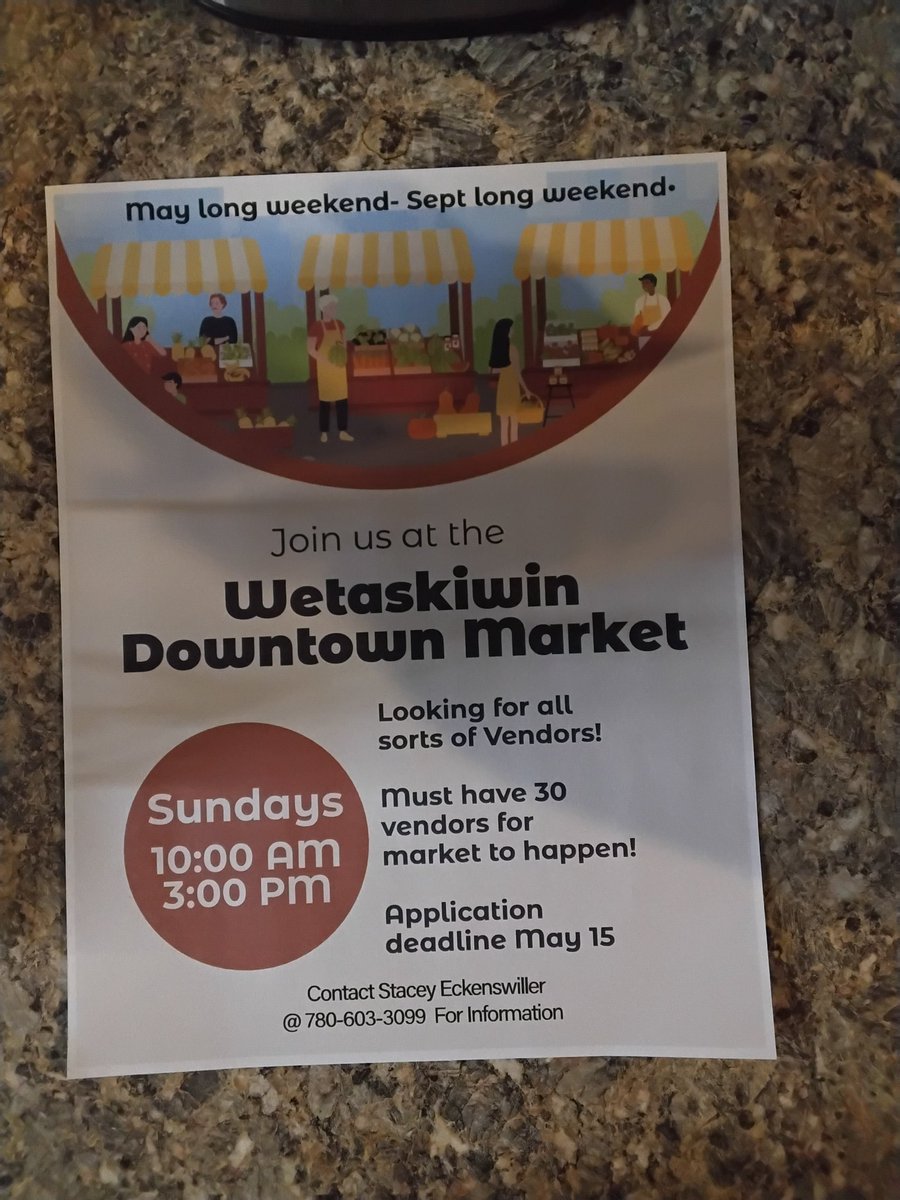 Come on down to Register a Stall for the Year!