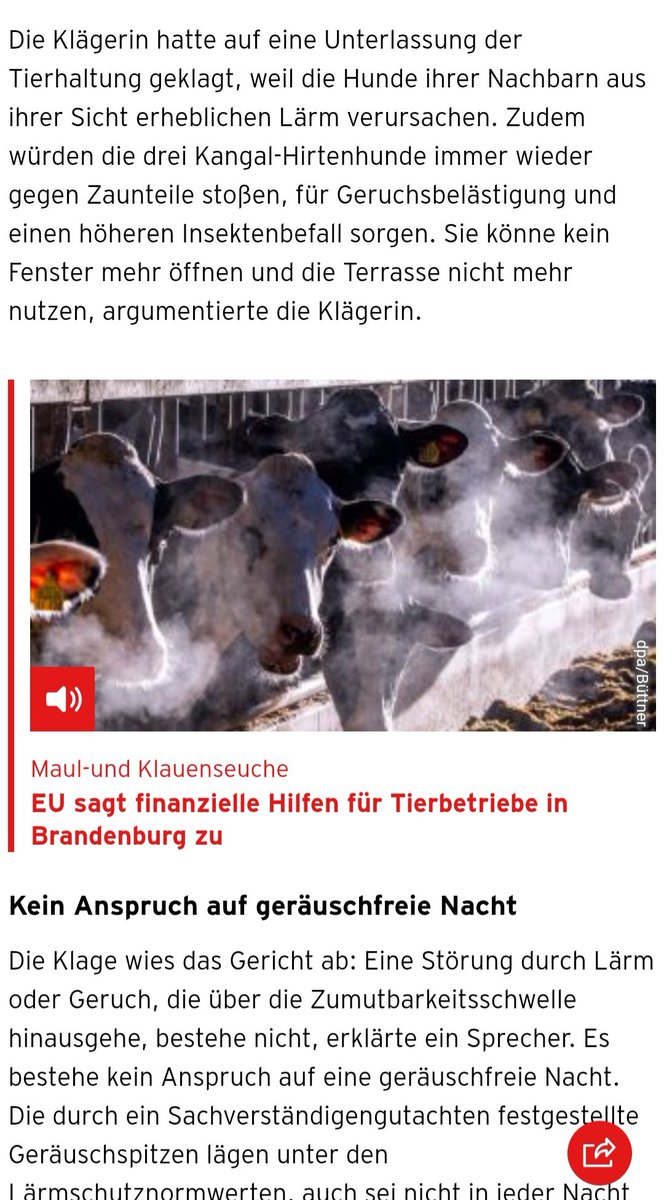 DooJol's tweet photo. Gott sei Dank das #LG #FFO hat noch Sinn und Verhältnis bewahrt. Was würde passieren wenn #Hunde nicht mehr #bellen dürften und mit fadenscheinigen #Zeugen aus der #Verwandtschaft man seine abstruse Vorstellungs #Welt allen aufzwingen könnte. #Freiheit für die #Hunde #rbb https://t.co/g73jVCYiSM
