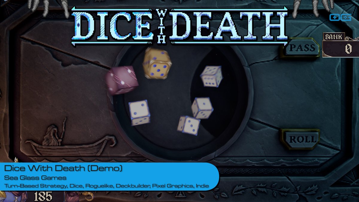 OverageGmngCom's tweet photo. OG plays Dice With Death (Demo)!
https://t.co/FrpeiAerBN
Like & Sub!
@SeaGlassGames
#DiceWithDeath #Roguelike #DiceBuilding #TurnBasedStrategy #DarkFantasy #IndieGameTrends #IndieWatch #IndieDev #GameDev #IndieGameDev #IndieGame #IndieGames #Gameplay #LetsPlay #Gaming https://t.co/eUQSZ2rZMS