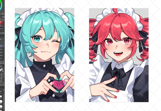 maid miku teto pocas!  