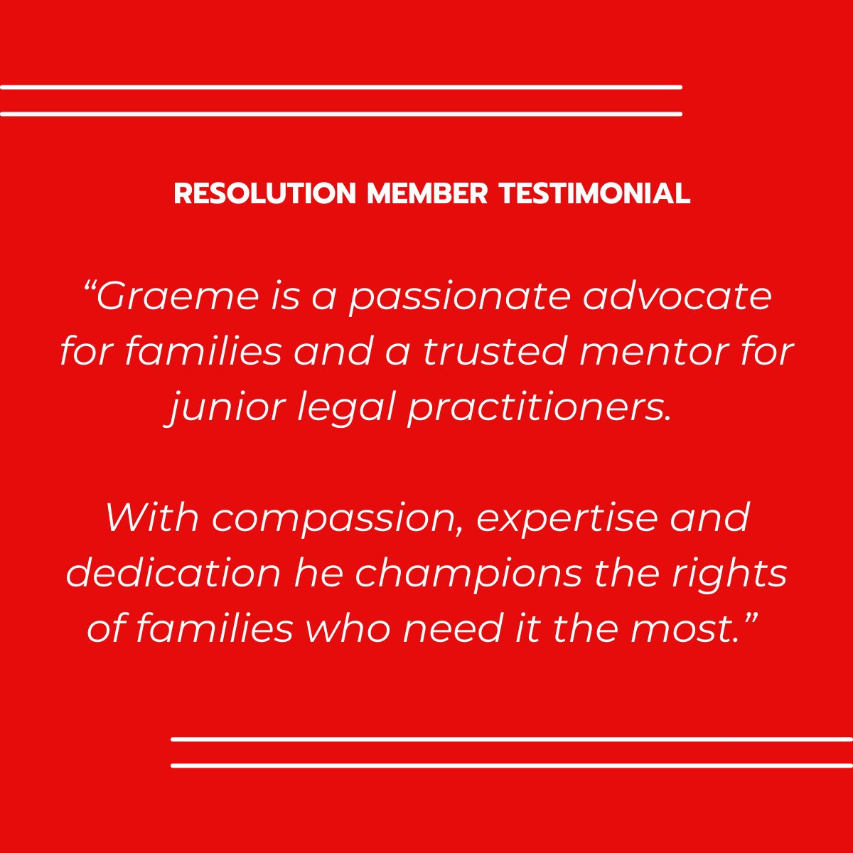 graeme fraser (@gsf1996) on Twitter photo I was touched when I received this testimonial from a β¦<a href="/ResFamilyLaw/">Resolution</a>β© member whom Iβve worked with and supported while serving on several Committees.
#FamilyJustice #Mentor #Values #Equality #NationalCommitteeElection2025 #VoteForGraemeFraser I was touched when I received this testimonial from a β¦<a href="/ResFamilyLaw/">Resolution</a>β© member whom Iβve worked with and supported while serving on several Committees.
#FamilyJustice #Mentor #Values #Equality #NationalCommitteeElection2025 #VoteForGraemeFraser