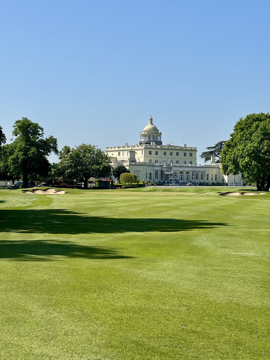 Stoke Park - Recently reopened after a period of post purchase closure, the golf course at Stoke Park is rich with architectural history and has also seen much change. Probably one of the toughest and most strategically interesting parkland golf courses in England. #golftwitter