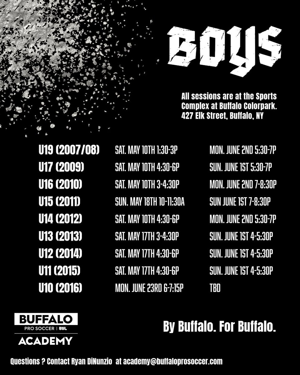 Buffalo Pro Soccer Academy tweet media