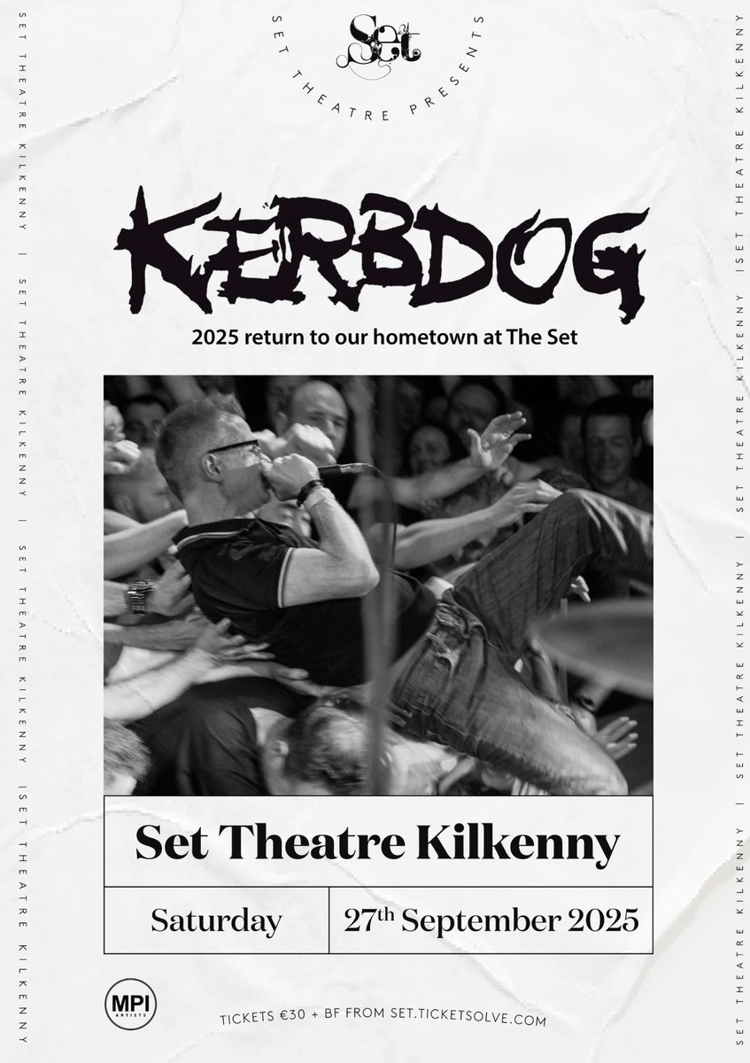 ALERT: HOMETOWN HOO-HAH!! No tour, no messing, just a one off party vibe in the fab city all this <a href="/kerbdogofficial/">Kerbdog</a> carry on began. Tickets to be had at 10am this Friday!!