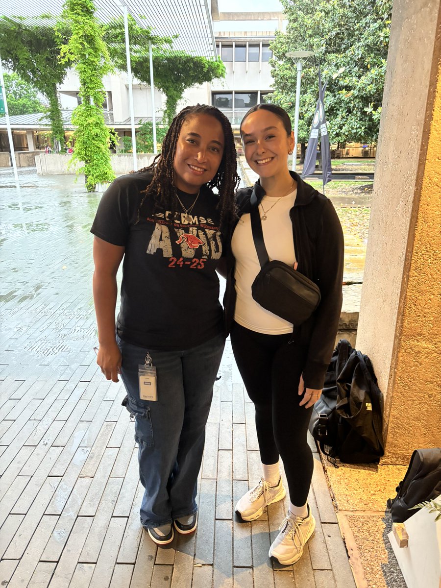 So great to see my former student during the AVID field trip to UTD! #BeBrave
