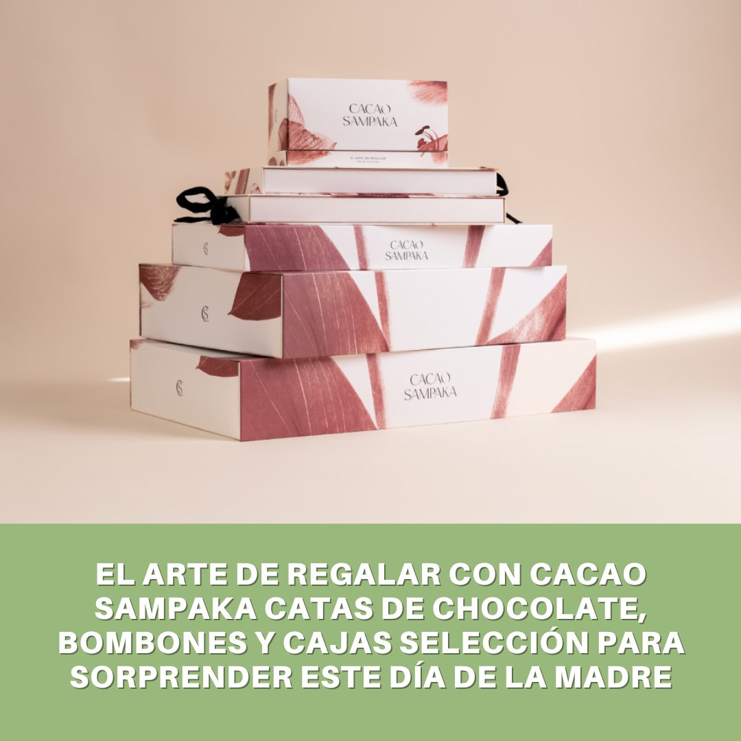 El arte de regalar con Cacao Sampaka catas de chocolate, bombones y Cajas Selección para sorprender este Día de la Madre

Guiadas por un experto, estas catas son una experiencia inmersiva, donde recorrer aromas, texturas y orígenes del cacao

👉tinyurl.com/3hm6bmx2