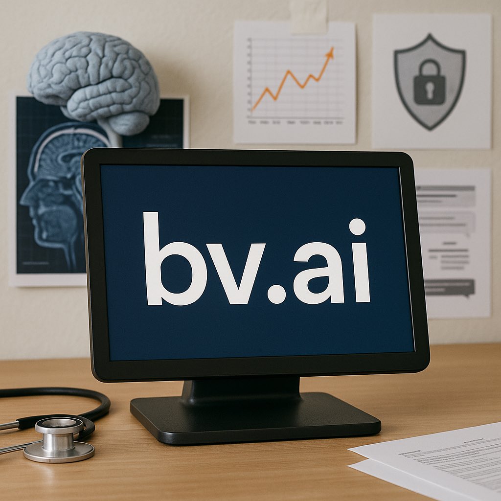 The domain “bv.ai” is now for sale — asking $199K. 👉 Perfect fit for any AI startup: short, brandable, and instantly credible.
Serious buyers asking right now may get a discount.

DM or reply to this tweet if you’re ready to own a premium name that speaks for