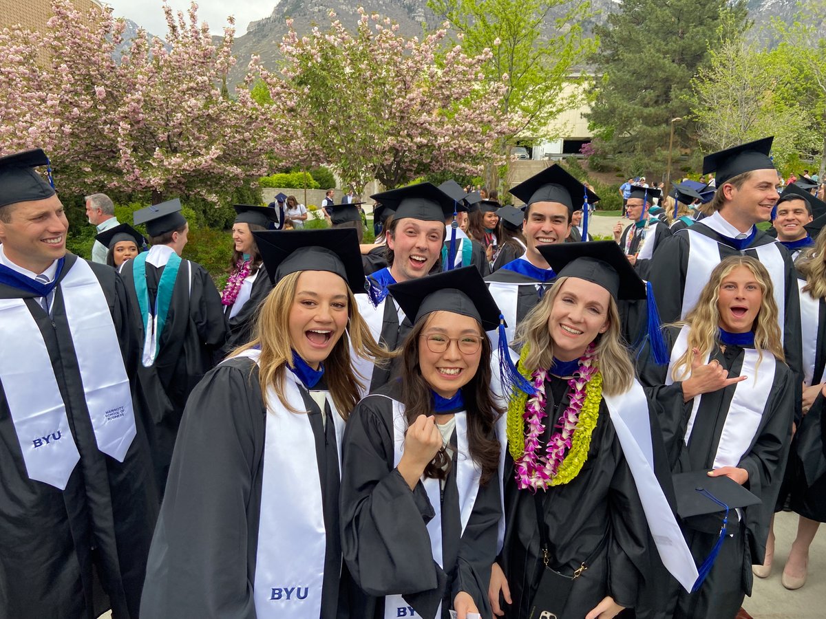Caps off to the class of 2025! 🎓

You’ve made us proud—now help us spread the BYU Marriott vision and transform the world through your Christlike leadership.