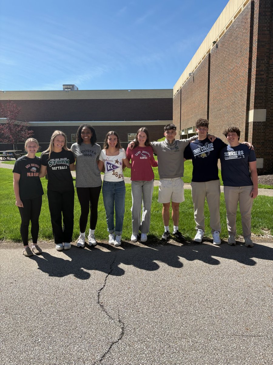 Congratulations to our eight student-athletes that signed their National Letter of Intent to play their sport at the collegiate level! To read more on our eight Signing Day honorees, visit ndclathletics.org. Go Lions!

#WeAreNDCL