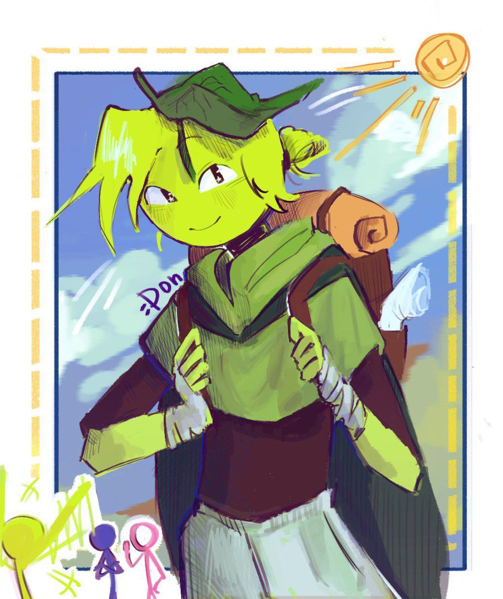 FloverGrej65115's tweet image. Just my sticks oc Glitz and Salad
#alanbecker
#originalcharacter #oc #stickfigure