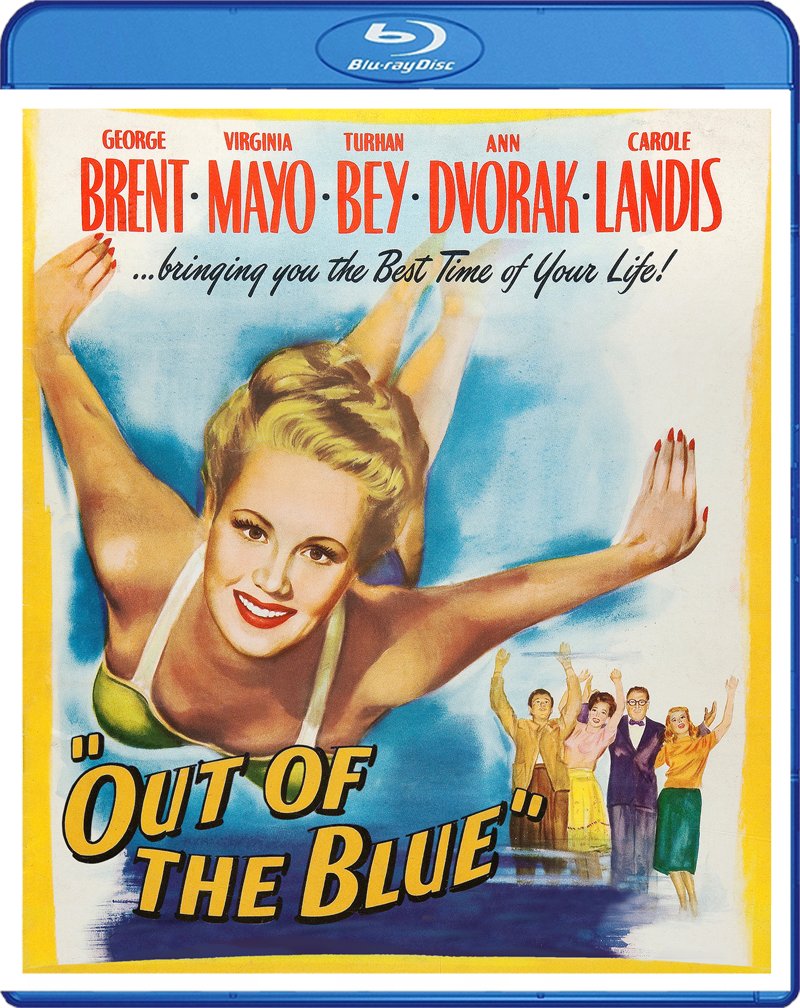 OUT OF THE BLUE (1947) is out of print and also on sale, but will be removed from our site after today.

classicflix.com/products/out-o…
