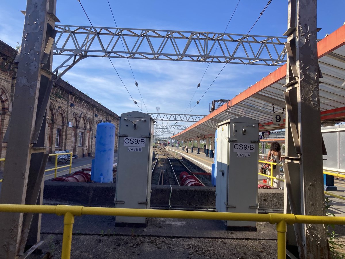 First “outing” to Crewe station since my retirement. Different weather and a more civilised hour make all the difference. #LivingTheDream