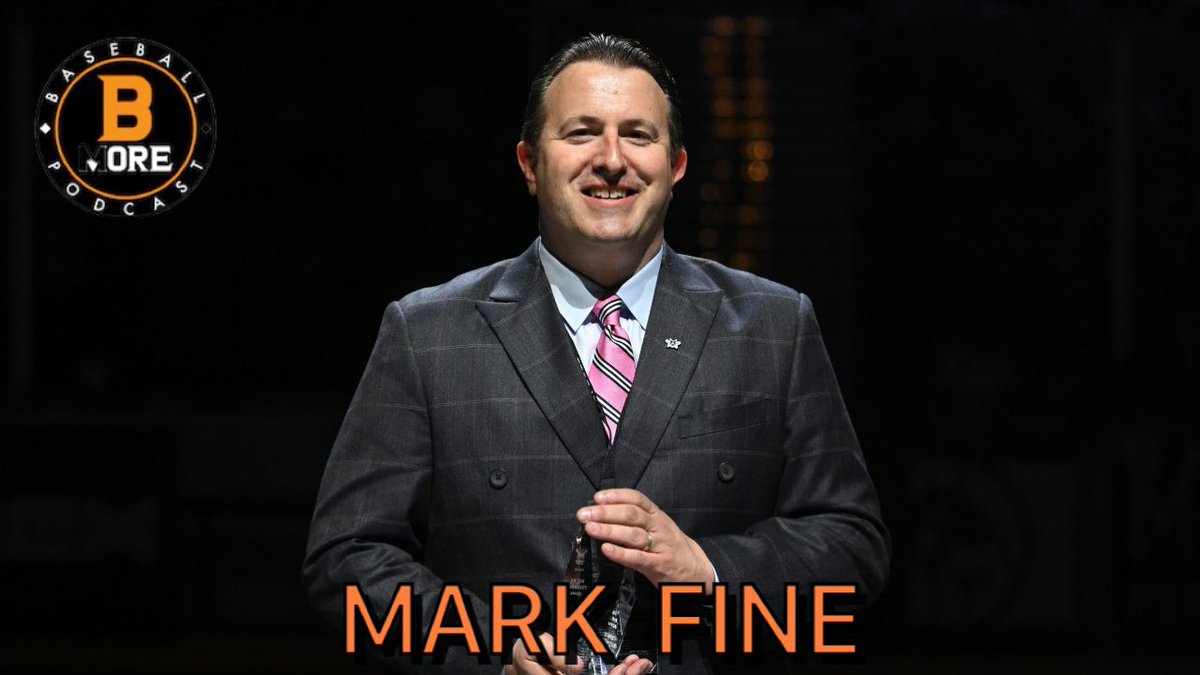 BmoreSportsPod's tweet photo. Episode 10 is out featuring the first lengthy interview with new #Orioles CMO @markfinepr! Mark discusses the latest changes to #CamdenYards and a few that you may not have heard about. 

Click the link below!

https://t.co/GnGAnhzg3C

@sportswcoleman @MBordick 
#OriolesBaseball https://t.co/3JmivPyINA