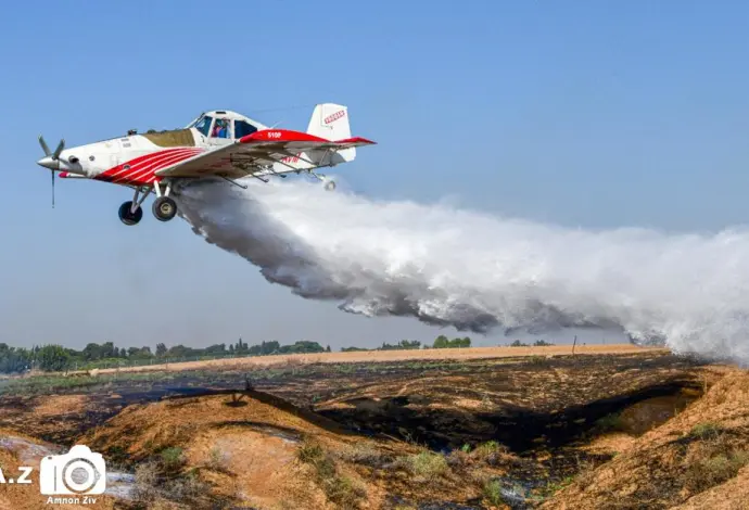 לקראת הקיץ ובצל המלחמה: מערך מטוסי הכיבוי של המשטרה יתוגבר בארבעה מטוסים נוספים