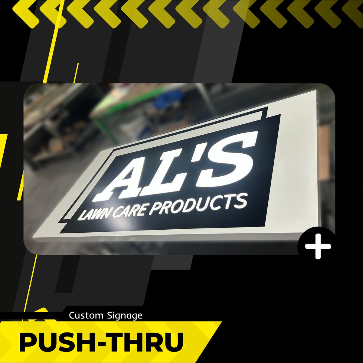 axe_signs's tweet photo. Check out this Push-Thru sign we just completed! 😎👌🤘 https://t.co/yUUJQjuZ7n