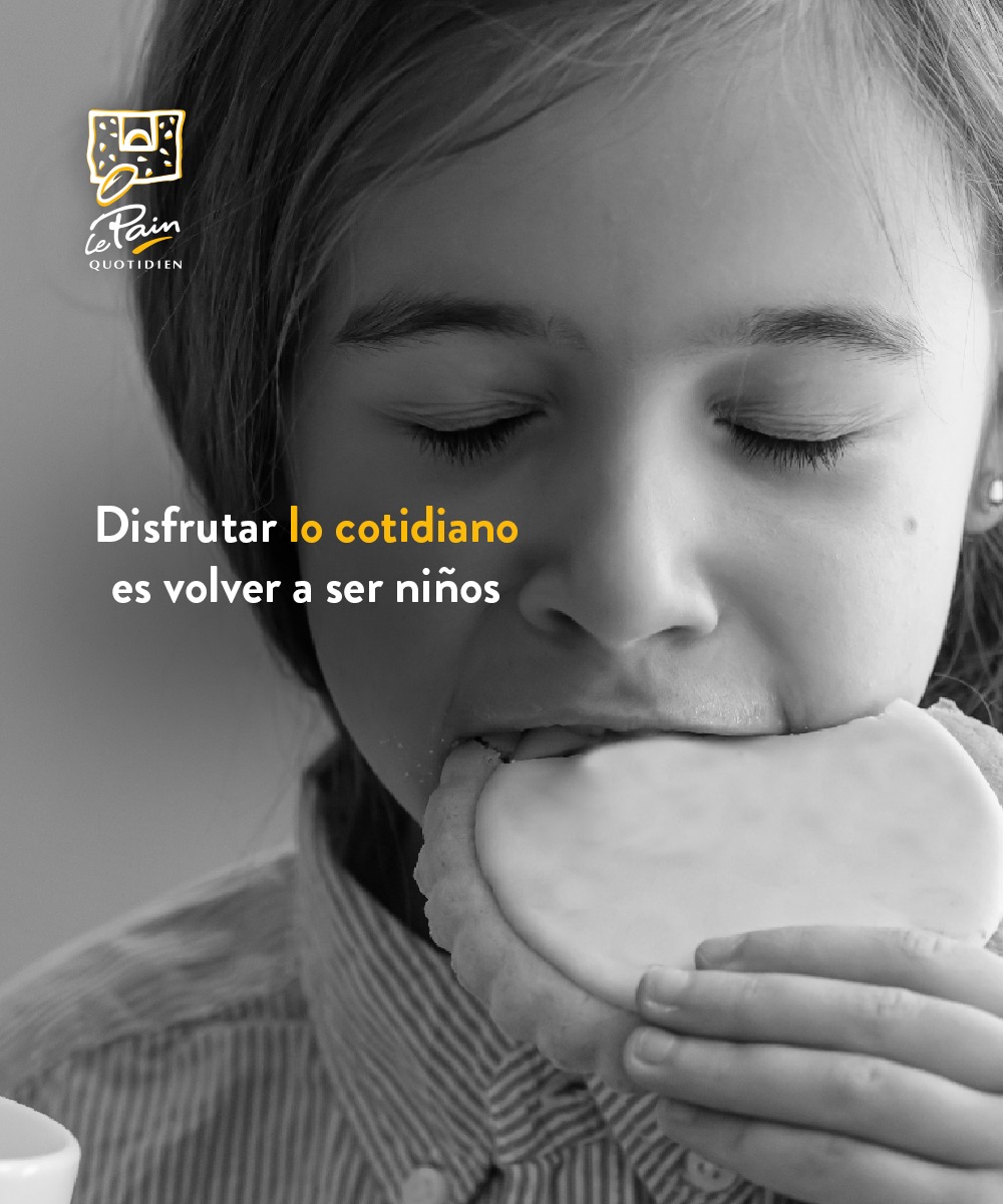 LPQMX's tweet image. Los niños nos enseñan que la vida está hecha de momentos simples:
Reír por nada, saborear un pan recién horneado, compartir un jugo de frutas...
Hoy y siempre, celebremos esa forma de vivir. 🥳🍓💛

#LePainQuotidien #DisfrutaLoCotidianoDeLaVida