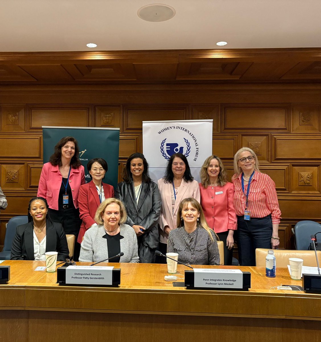 WIF_UN's tweet photo. 📣 We were thrilled to host such an engaging discussion at #WIF for our April event: “Lost Culture: How and Why the Past Is Weaponized—And What We Can Do About It.” Thanks to our panelists Prof. Lynn Meskell &amp; Prof. Patty Gerstenblith, to everyone who joined. #WIF24APRIL2025 https://t.co/7uP1Z63aSJ