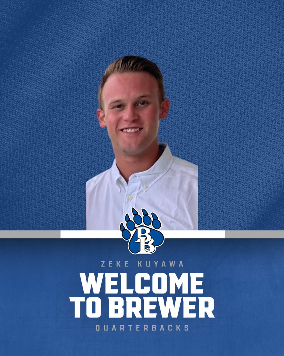BrewerAthletics's tweet photo. We're excited to announce 3 more amazing additions to the @BrewerHSFB coaching staff! Please join us in welcoming our newest coaches to the @BrewerAthletics family! https://t.co/SFr7mNA9NU