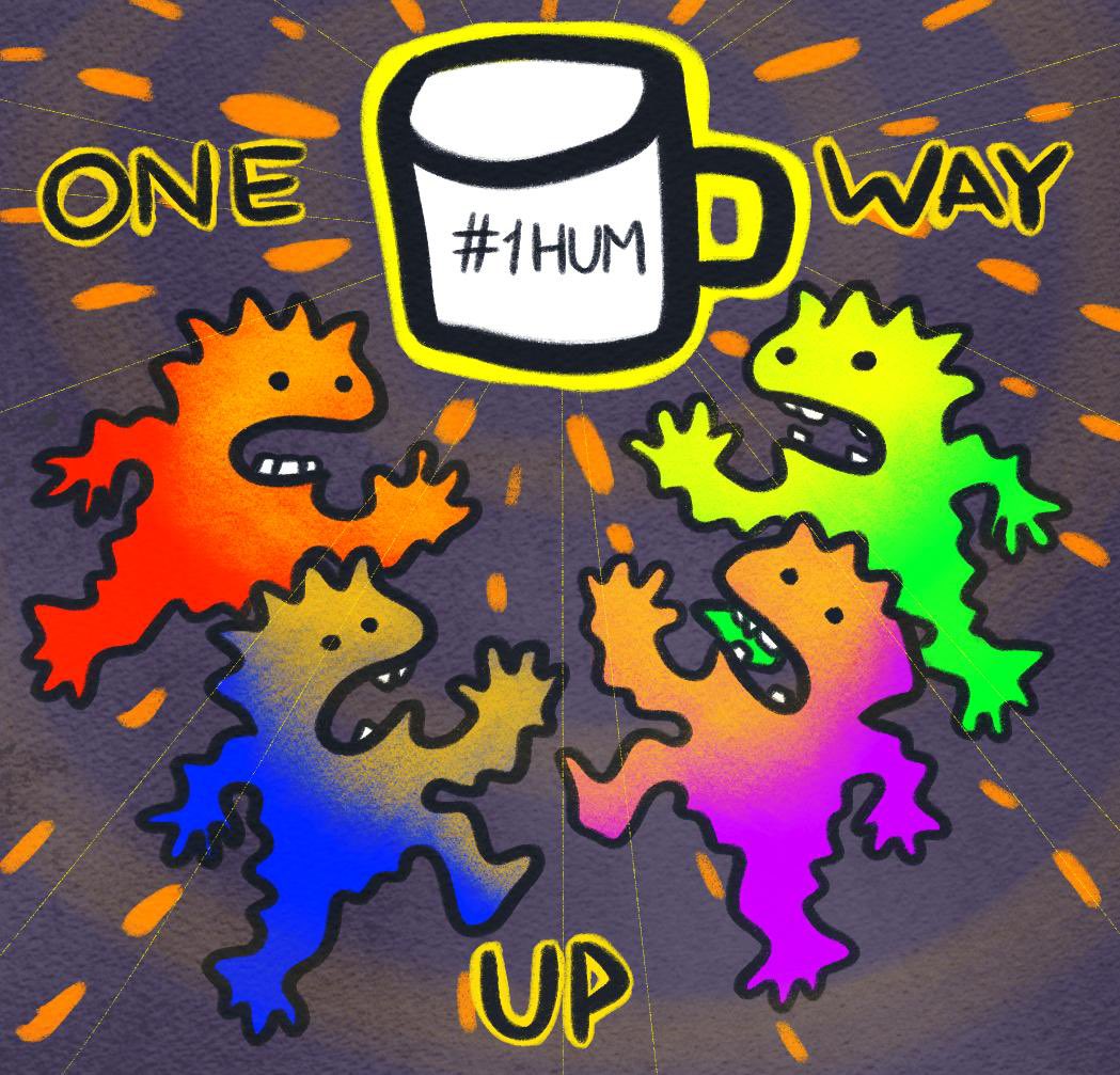 slebonchki's tweet photo. some stupid art made for OneWayUp by me and my friends https://t.co/LmDzj3OTsg