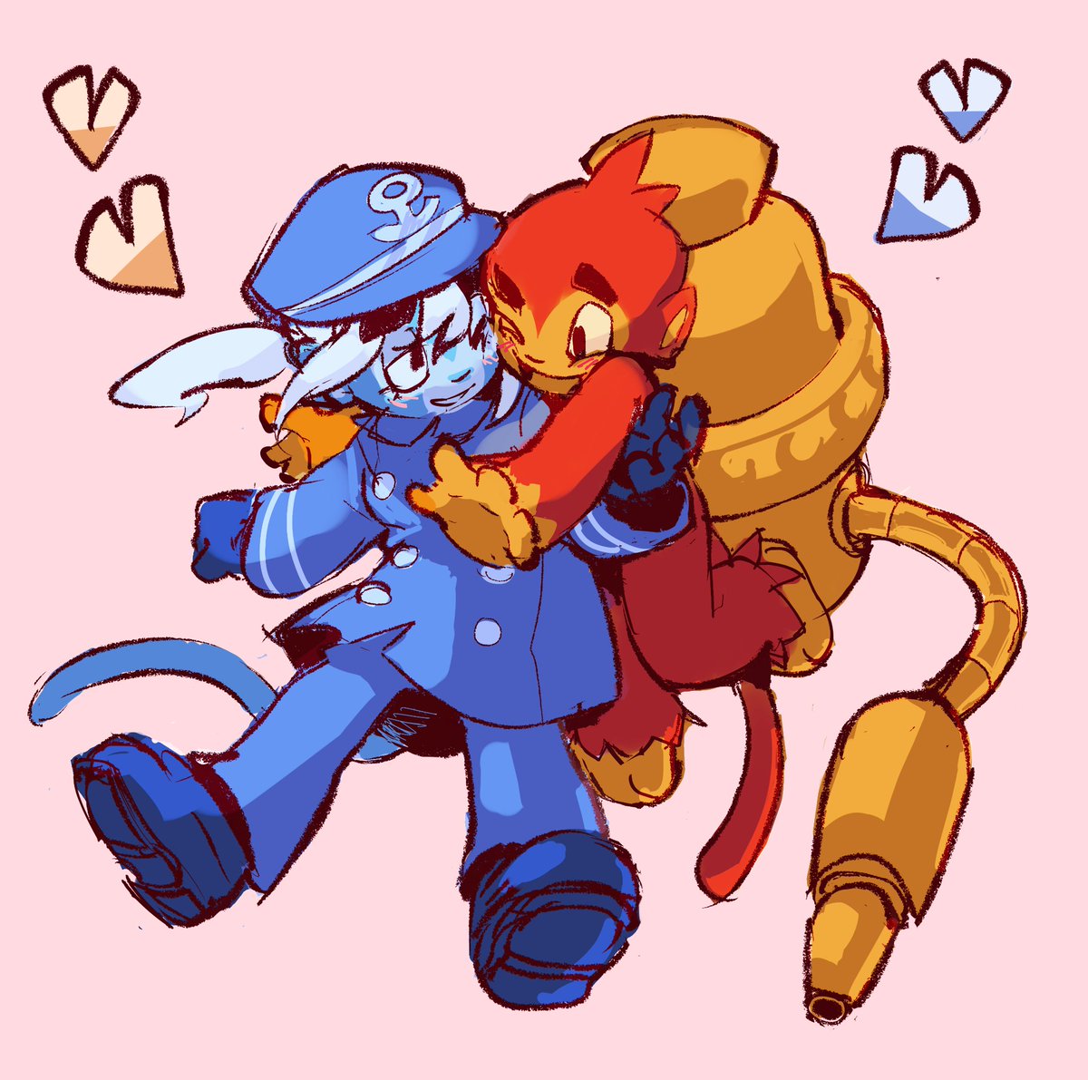 betelgzart's tweet image. Sketch commission for the_ren_amamiya on Insta! Featuring Bloons: Admiral Brickell and Glue Monkey~
#bloonstd6 #artcommissions #digitalart