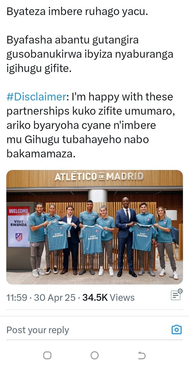 IMITAMENWA200PK's tweet image. Ubundi mukurahe imbaraga zo kwandika nonsenses nkizi?

Ubu urifashe wumva ko #RDB abayigize batazi ibitubyarira inyugu?

Twigize abahanga turakabya wa😁

Mu Rwanda niho honyine uzasanga umuntu économie azi ari iyumushahara we wonyine ariko agashaka kuyobora bank y&apos;igihugu😁